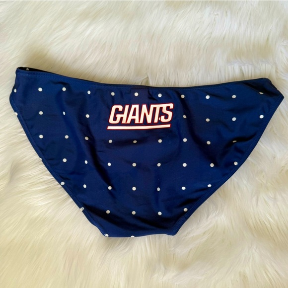 NFL New York Giants Navy Blue Polka Dot Bottoms XL - Picture 1 of 4